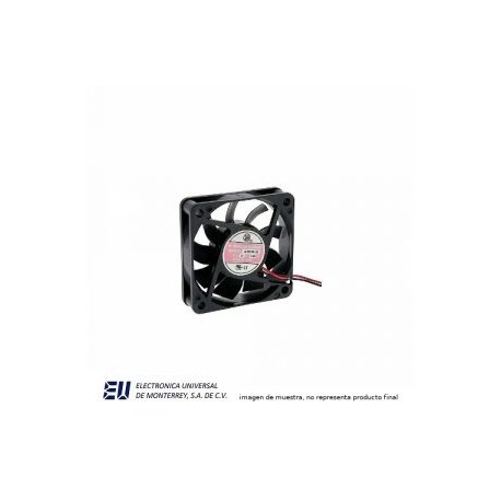 VENTILADOR DE 12VCD 2 HILOS 60X60X15 MM JL6015H12B – JL6015H12B