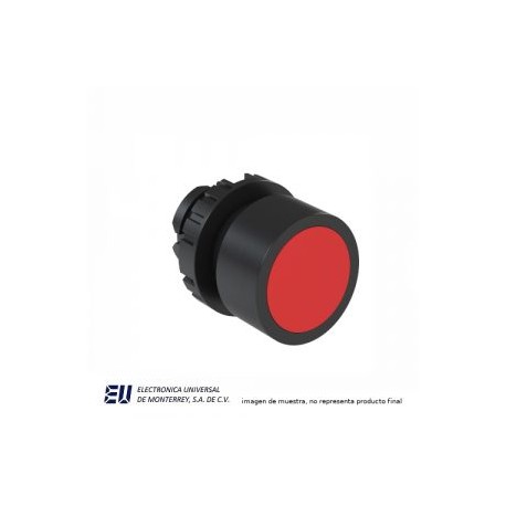 BOTON PULSADOR ROJO 22 MM – WEG BF1
