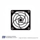 REJILLA PLASTICA P/ABANICO DE 80X80MM. – HUPB08