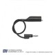 CONECTOR CAIMAN A BANANA MACHO 60″ NEGRO – POMONA 1166-60-0