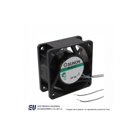 ABANICO 60X60X25MM 115VCA MAGLEV 3.6 WATTS – MA1062