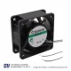 ABANICO 60X60X25MM 115VCA MAGLEV 3.6 WATTS – MA1062