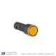 LED INDICADOR DE 16MM, AMARILLO  EN 24V – AD16B-16D-AM