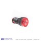 ALARMA CON LUZ ROJA Y SONIDO 22MM 24V CA/CD 85DB – AD1622M/RR24