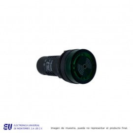 ZUMBADOR 22MM NEGRO 24V – AD22DS-24V-ZUM