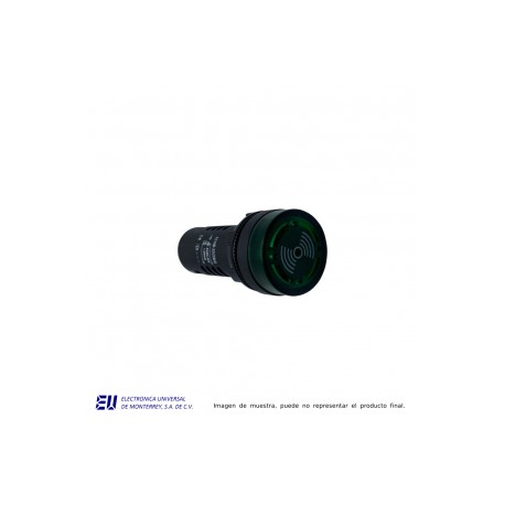 ZUMBADOR 22MM NEGRO 24V – AD22DS-24V-ZUM
