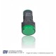 FOCO PILOTO VERDE 22MM 220V – AD16B-22DS-GRE-220