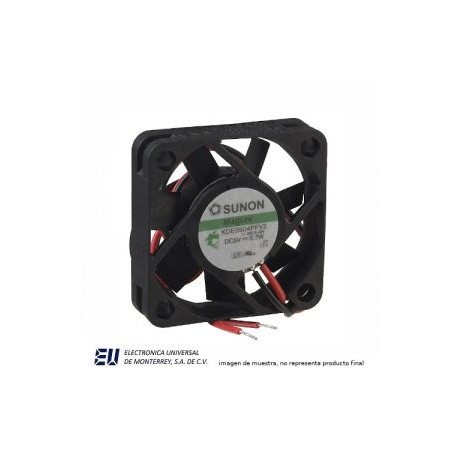VENTILADOR 40X40X10MM 5VCD 0.6W DE BALEROS KDE0504PFB2-8 – KDE0504PFV2