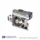 CLIP METALICO + LED 120V COLOR AMBAR – UZB4BVG5