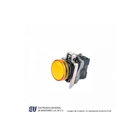 CLIP METALICO + LED 120V COLOR AMARILLO – UXB4BVG5