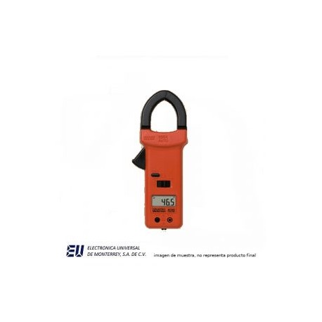 AMPERIMETRO DE GANCHO 600ACA, 600VCA TRUE RMS, RESIST. – MW AC65
