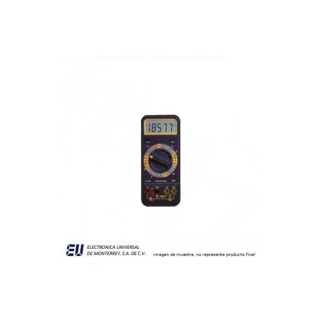 MULTIMETRO DIGITAL WAVETEK 85XT 400 AMPERS CA., 750VCA, 0-20 – MW85XT