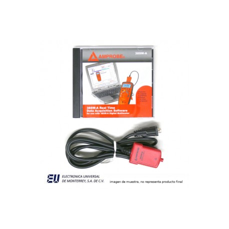 SOFTWARE Y CABLE P/MULTIMETRO 38XR – MW 38SW